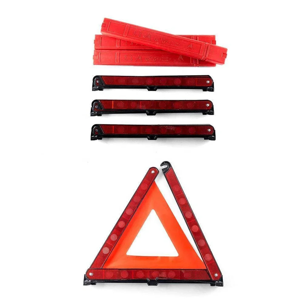Foldable Safety Triangle, Triple Warning Kit - Changing Lanes