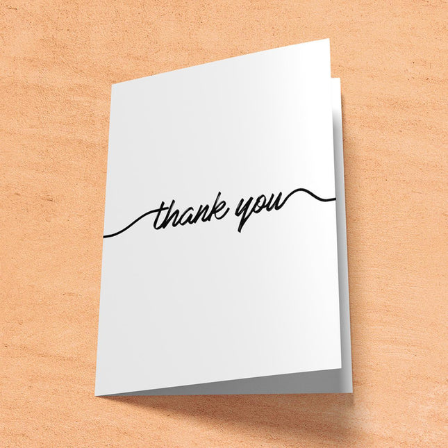 Thank You A6 Card at Carpockets