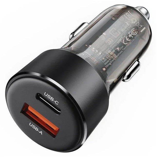 30W Car Cigarette Charger