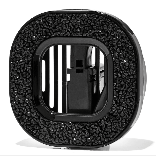 Black Glitter Vent and Visor Clip - Case Only