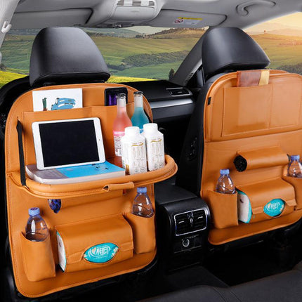 Backseat Organisers with Folding Tables - 2 pieces