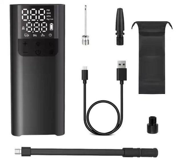 Digital Portable Tyre Inflator and Power Bank