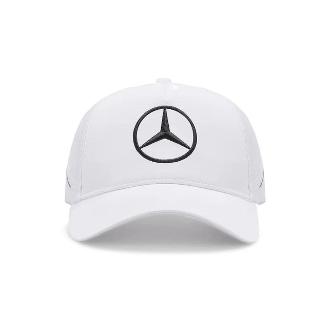 Mercedes AMG Petronas F1 Team Baseball Cap - White at Carpockets
