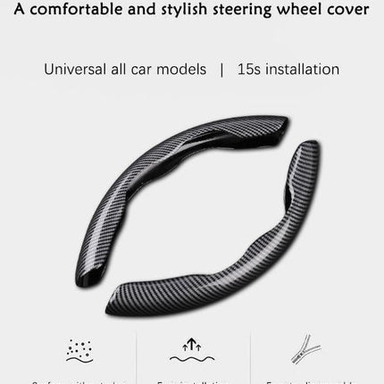 Carbon Fibre Steering Wheel Cover at Carpockets