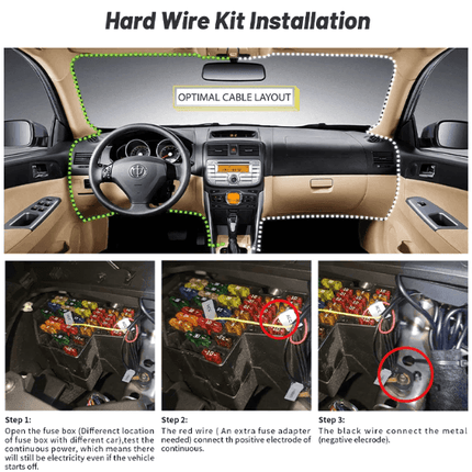 DDPAI Mini Dash Cam (Dashboard Camera) + Hardwire Kit at Carpockets