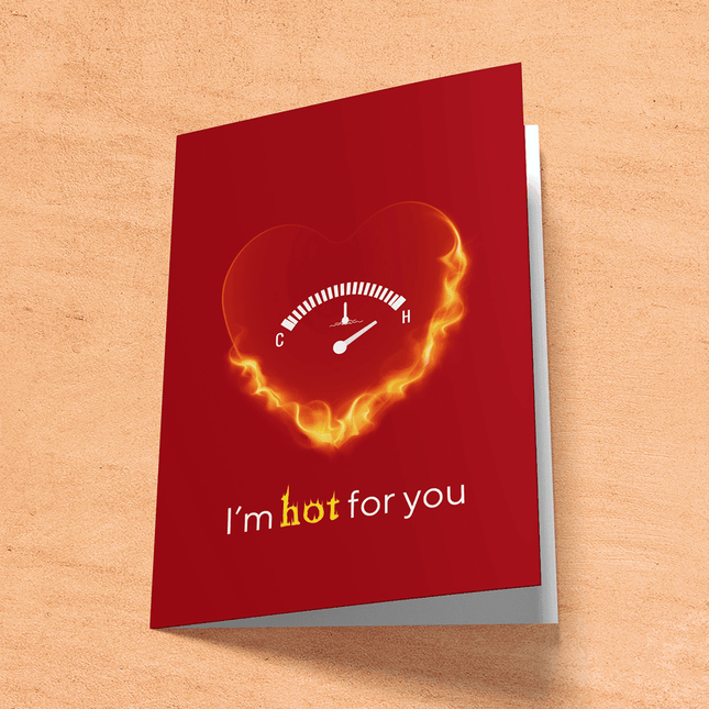 Hot For You A6 Card at Carpockets