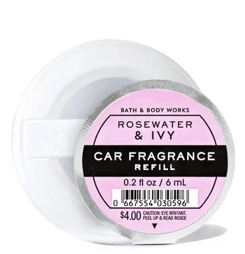 Rose Water & Ivy, 6ml Refill Only at Carpockets