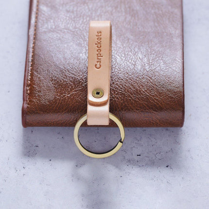 Shujaa Leather Key Holder at Carpockets